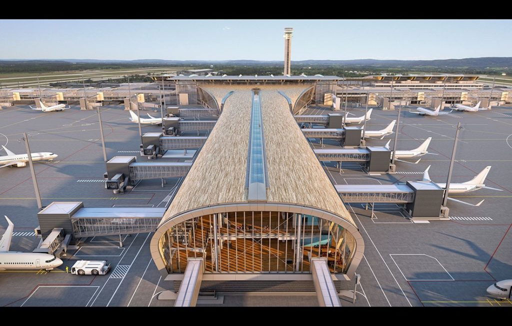 aeroportos de madeira